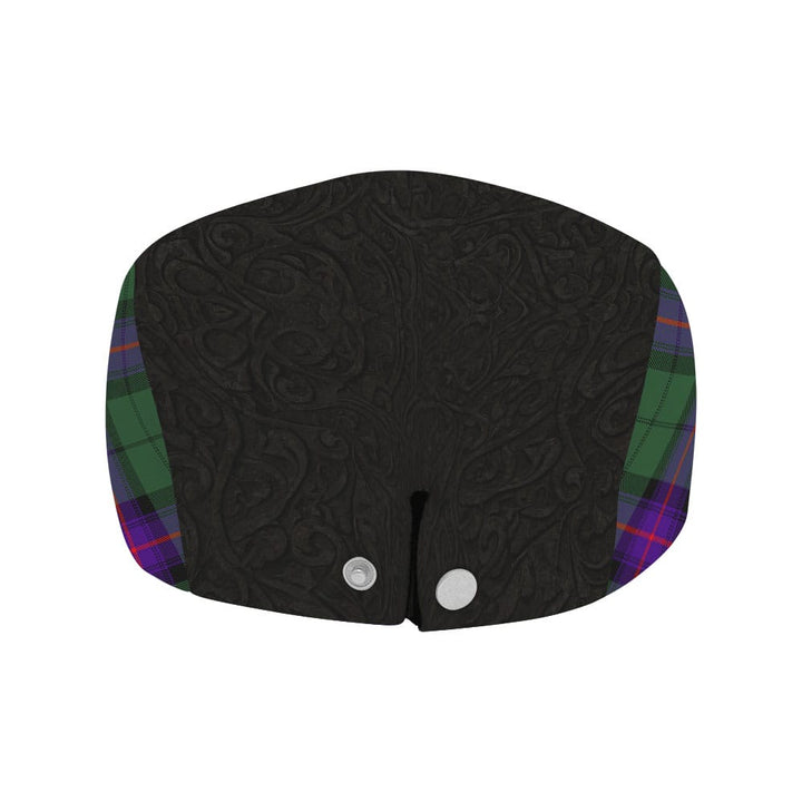 Scottish Armstrong Clan Crest Tartan Flat Cap - Scratch Style Tartan Plaid 4