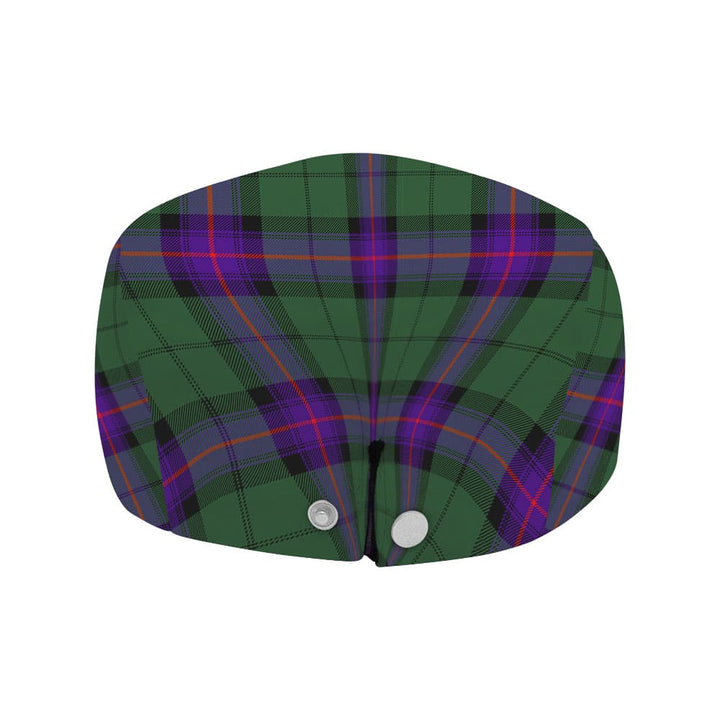 Scottish Armstrong Clan Crest Tartan Flat Cap Tartan Plaid 4