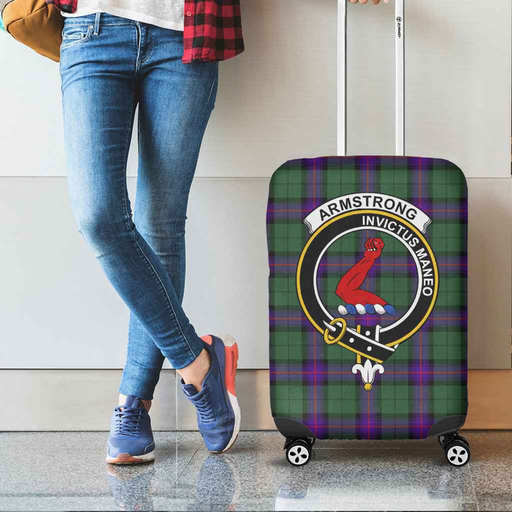 Scottish Armstrong Clan Crest Tartan Luggage Cover Tartan Plaid 2