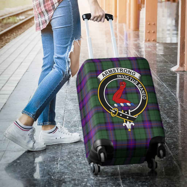 Scottish Armstrong Clan Crest Tartan Luggage Cover Tartan Plaid 3