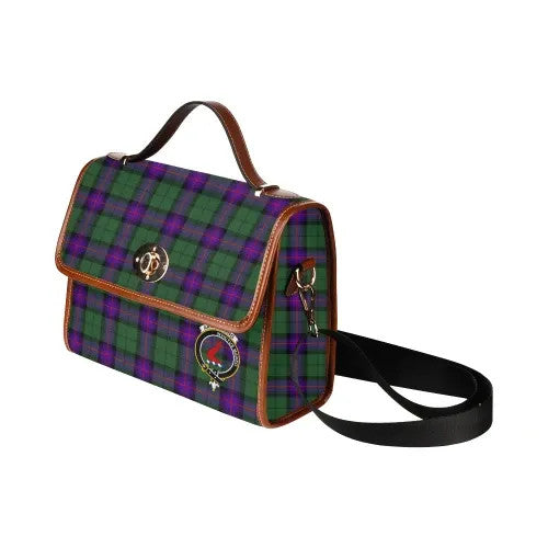 Scottish Armstrong Clan Crest Tartan Waterproof Canvas Bag Tartan Plaid 4