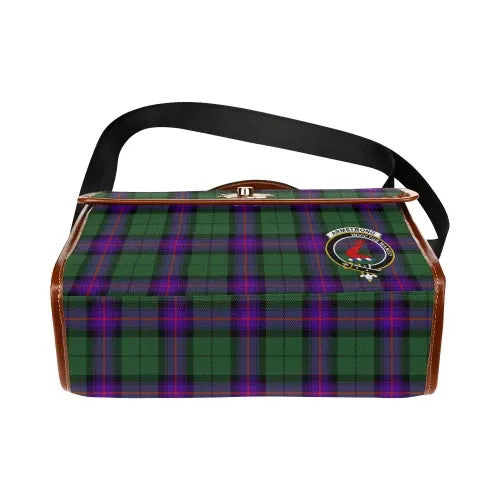 Scottish Armstrong Clan Crest Tartan Waterproof Canvas Bag Tartan Plaid 5