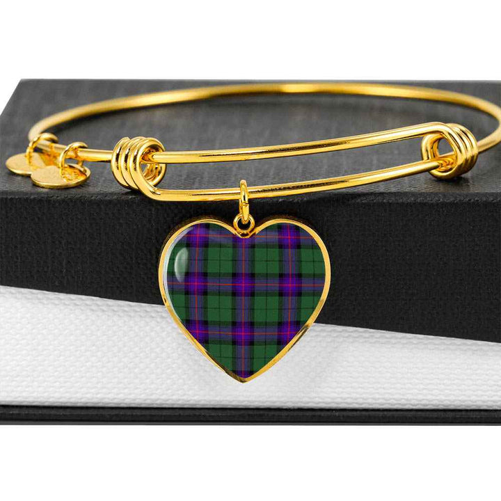 Scottish Armstrong Modern Clan Tartan Bangle Heart Tartan Plaid 6