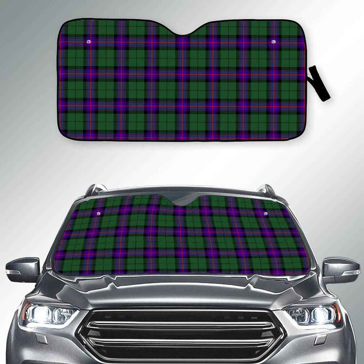 Scottish Armstrong Modern Clan Tartan Car Windshield Sun Shade Tartan Plaid 2