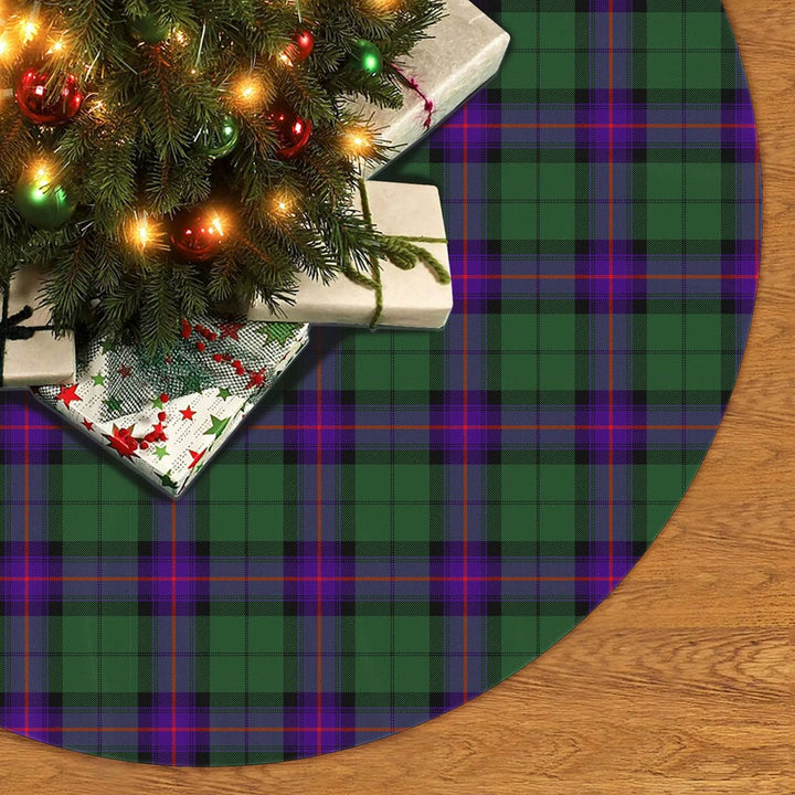 Scottish Armstrong Modern Clan Tartan Christmas Tree Skirt No Tassels 2 Tartan Plaid