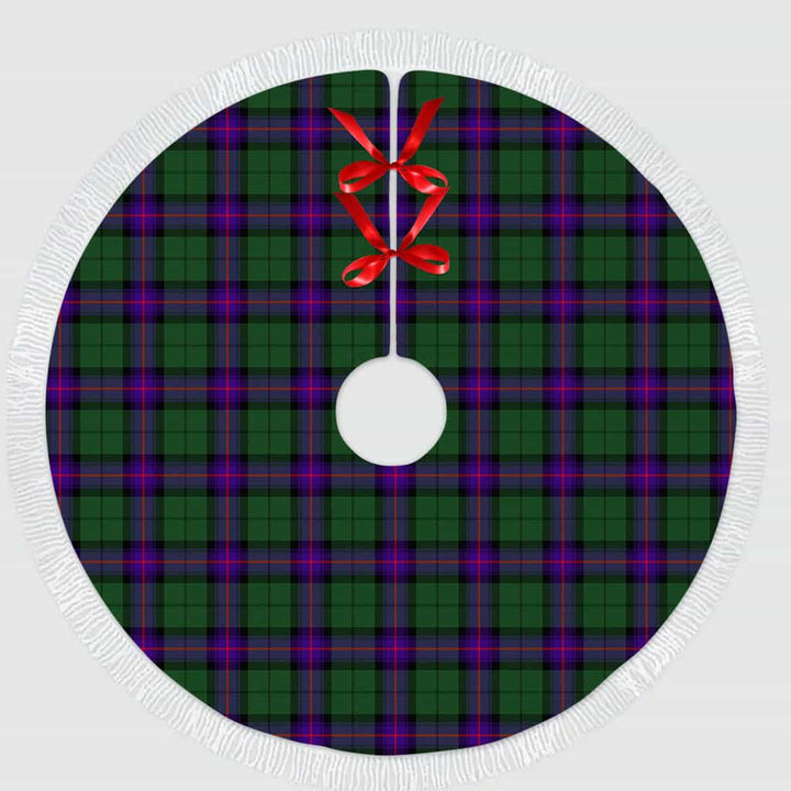 Scottish Armstrong Modern Clan Tartan Christmas Tree Skirt Tassels 1 Tartan Plaid