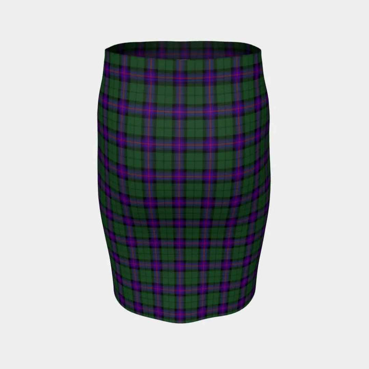 Scottish Armstrong Modern Clan Tartan Fitted Skirt Tartan Plaid 4