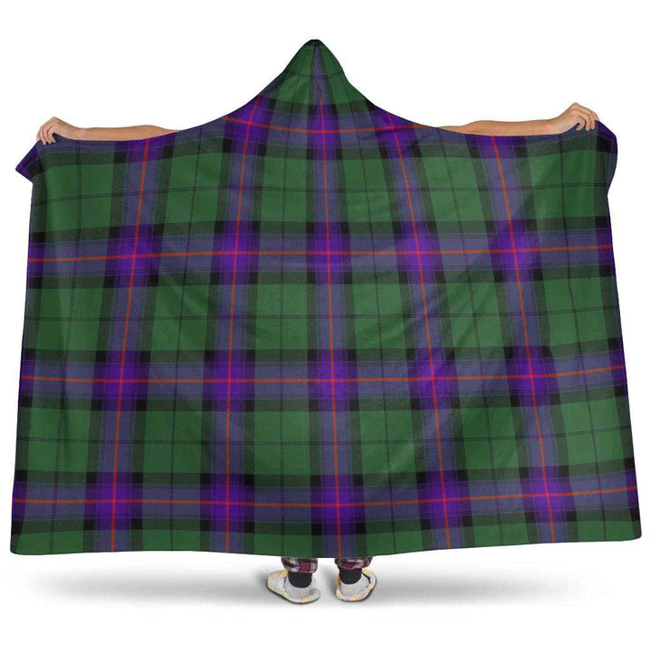 Scottish Armstrong Modern Clan Tartan Hooded Blanket Tartan Plaid 1