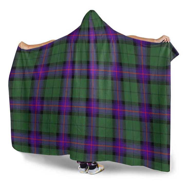 Scottish Armstrong Modern Clan Tartan Hooded Blanket Tartan Plaid 3
