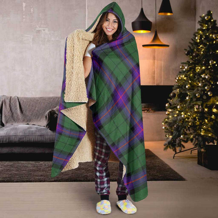 Scottish Armstrong Modern Clan Tartan Hooded Blanket Tartan Plaid 6