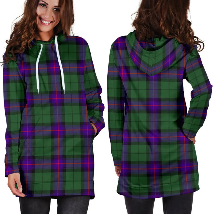 Scottish Armstrong Modern Clan Tartan Hoodie Dress