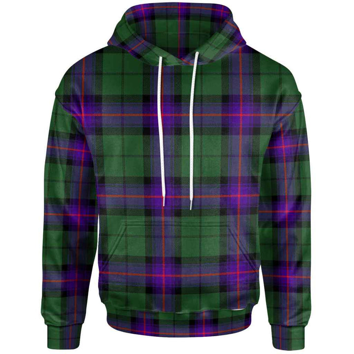 Scottish Armstrong Modern Clan Tartan Hoodie Front Side Tartan Plaid
