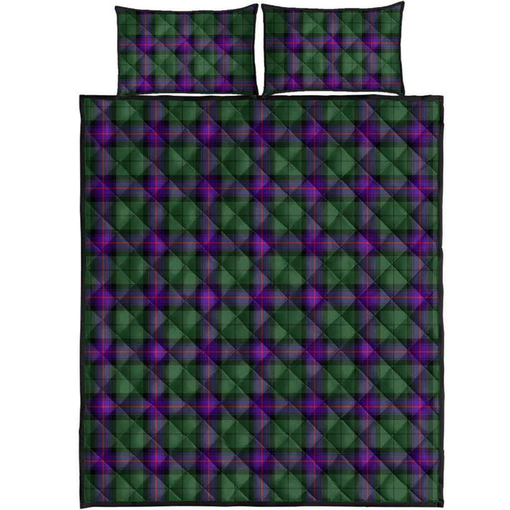 Scottish Armstrong Modern Clan Tartan Quilt Bed Set Tartan Plaid 1