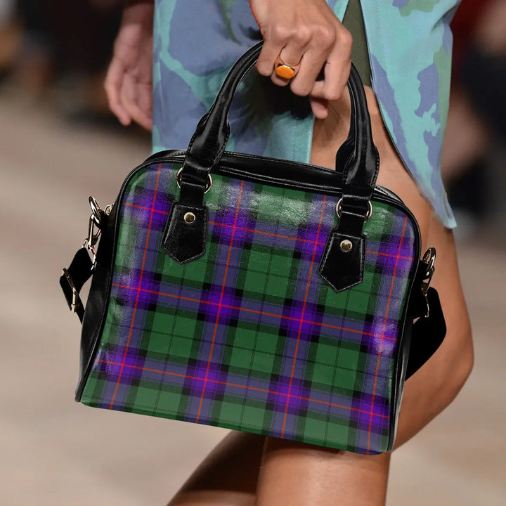 Scottish Armstrong Modern Clan Tartan Shoulder Handbag Tartan Plaid 2