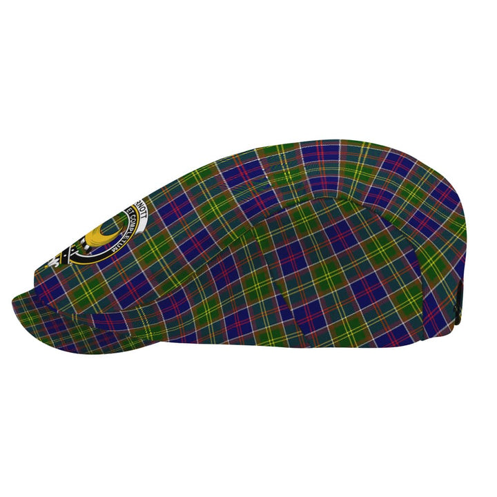 Scottish Arnott Clan Crest Tartan Flat Cap Tartan Plaid 3