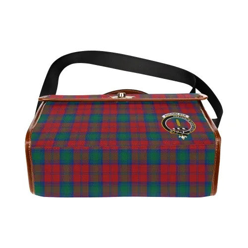 Scottish Auchinleck Clan Crest Tartan Waterproof Canvas Bag Tartan Plaid 5