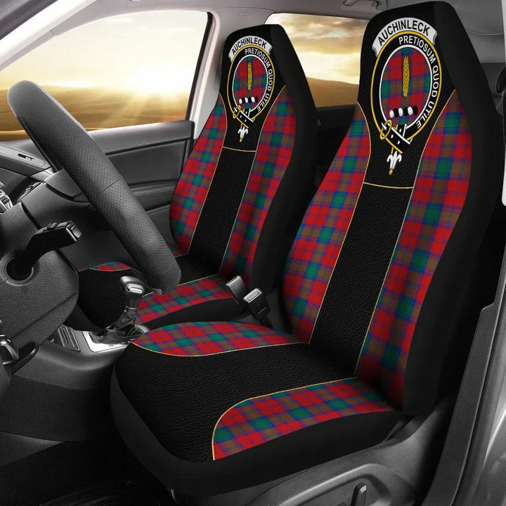 Scottish Auchinleck Or Affleck Clan Crest Tartan Car Seat Covers - Special Style 1
