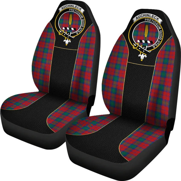 Scottish Auchinleck Or Affleck Clan Crest Tartan Car Seat Covers - Special Style 2