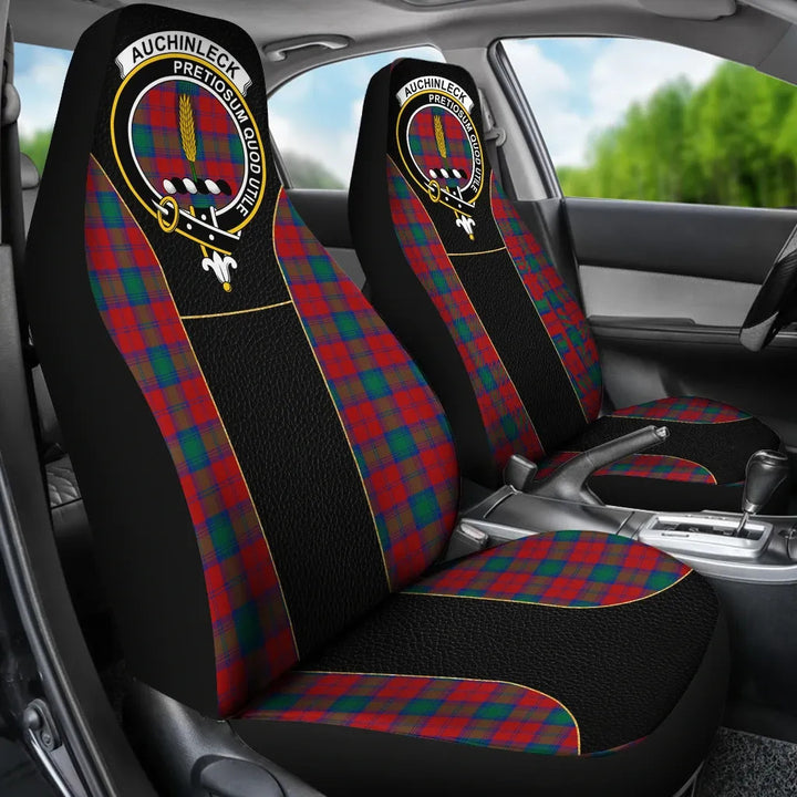 Scottish Auchinleck Or Affleck Clan Crest Tartan Car Seat Covers - Special Style 3
