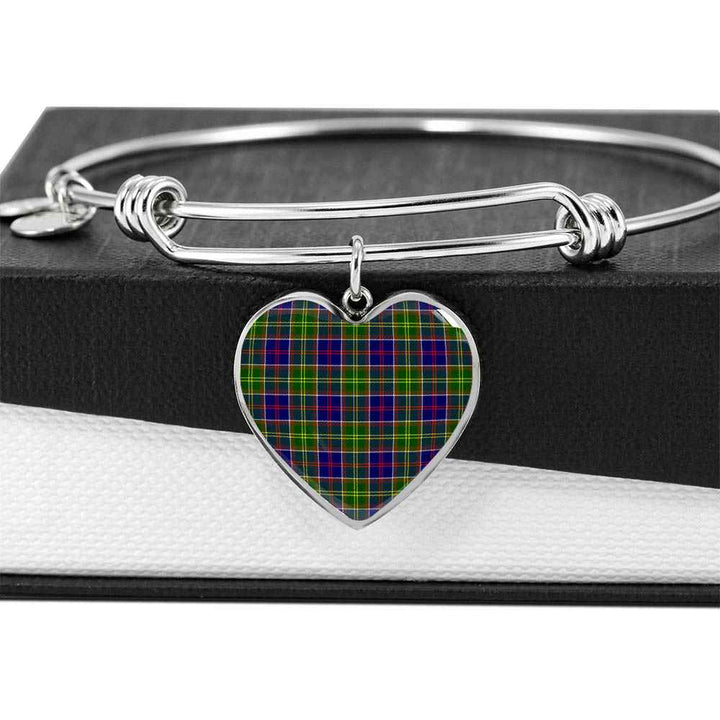 Scottish Ayrshire District Clan Tartan Bangle Heart Tartan Plaid 5