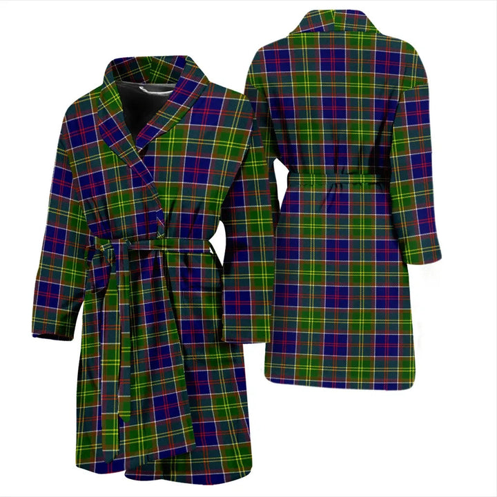 Scottish Ayrshire District Clan Tartan Bathrobe 3