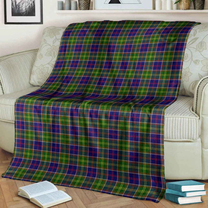 Scottish Ayrshire District Clan Tartan Blanket Tartan Plaid 3