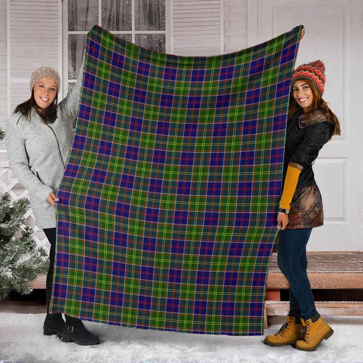Scottish Ayrshire District Clan Tartan Blanket Tartan Plaid 5