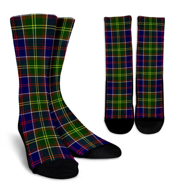 Scottish Ayrshire District Clan Tartan Crew Socks