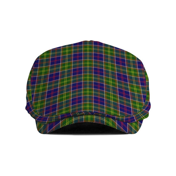 Scottish Ayrshire District Clan Tartan Flat Cap Tartan Plaid 1