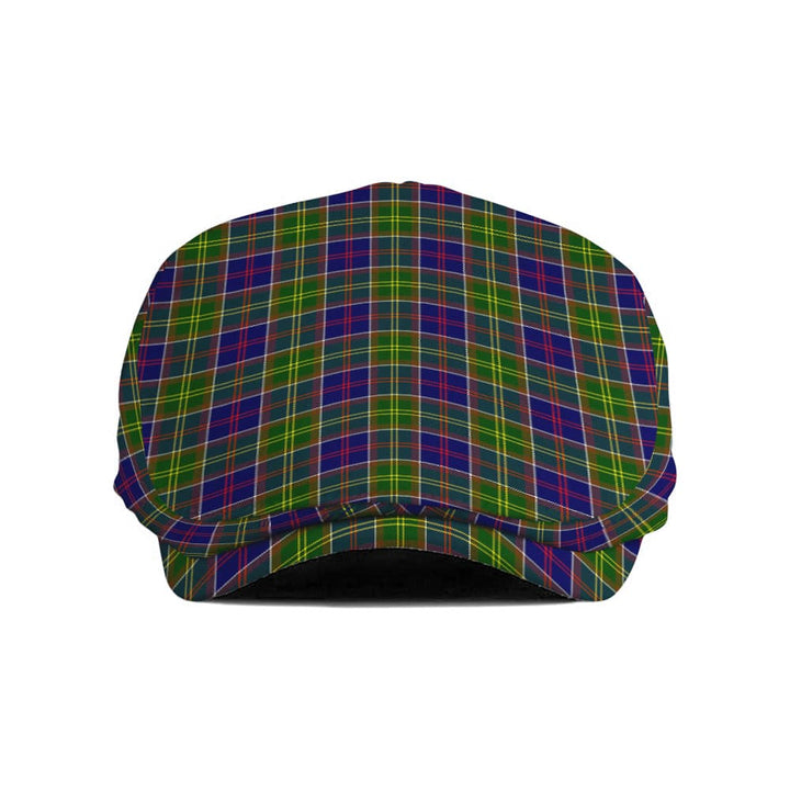 Scottish Ayrshire District Clan Tartan Flat Cap Tartan Plaid 1