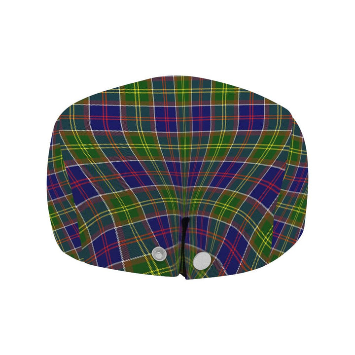 Scottish Ayrshire District Clan Tartan Flat Cap Tartan Plaid 4