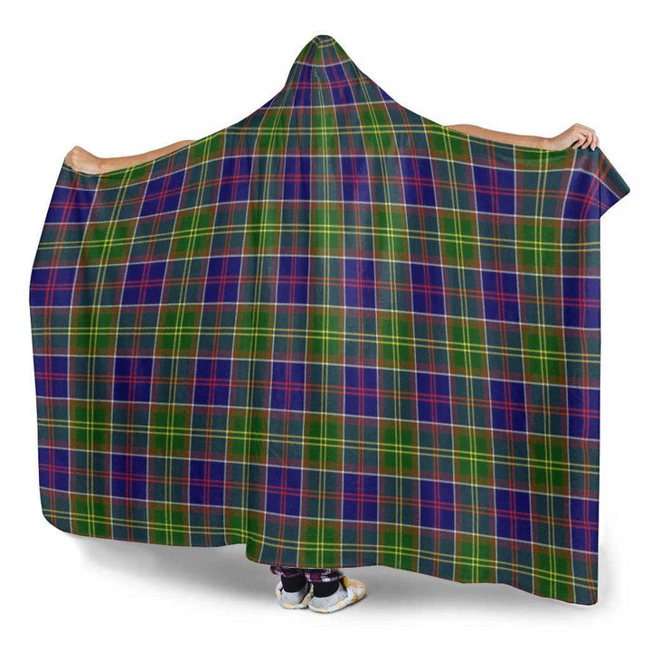 Scottish Ayrshire District Clan Tartan Hooded Blanket Tartan Plaid 3