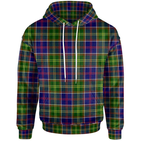 Scottish Ayrshire District Clan Tartan Hoodie Front Side Tartan Plaid