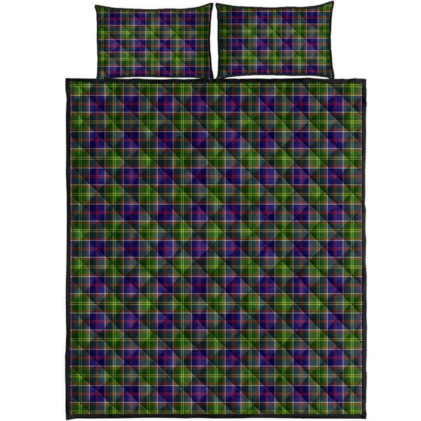 Scottish Ayrshire District Clan Tartan Quilt Bed Set Tartan Plaid 1