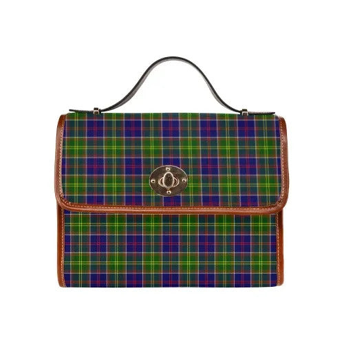 Scottish Ayrshire District Clan Tartan Waterproof Canvas Bag Tartan Plaid 2