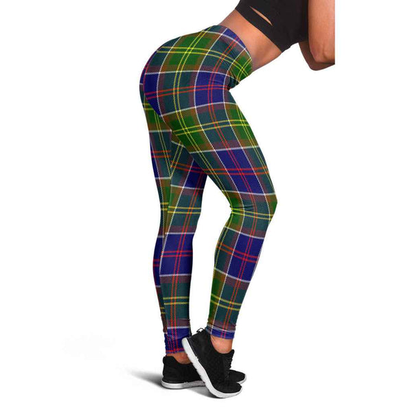 Scottish Ayrshire District Clan Tartan Women Leggings Tartan Plaid 1