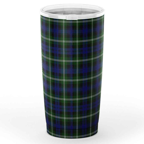 Scottish Baillie Clan Crest Tartan Insulated Tumbler Tartan Plaid 2