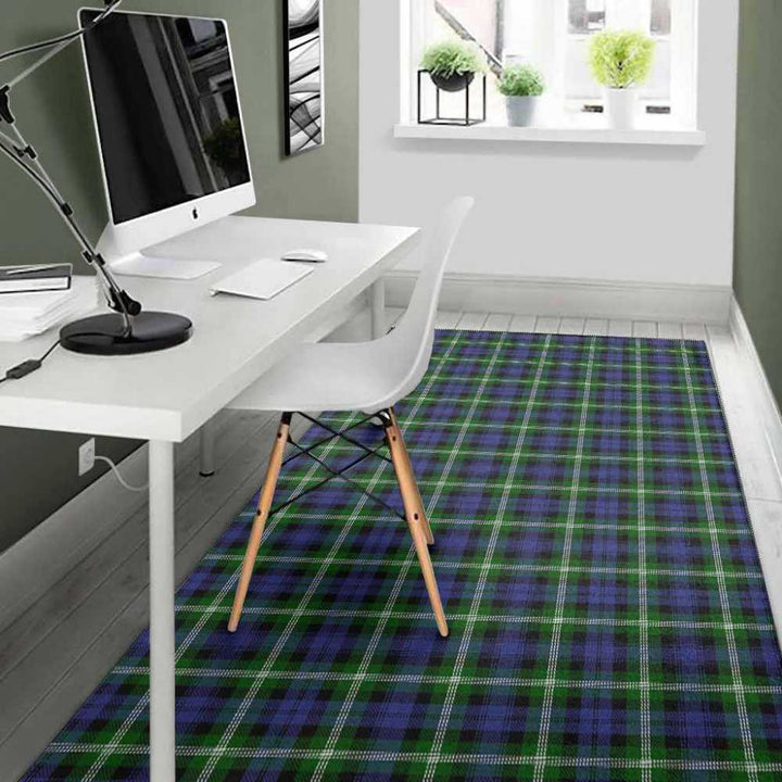 Scottish Baillie Modern Clan Tartan Area Rug Tartan Plaid 4