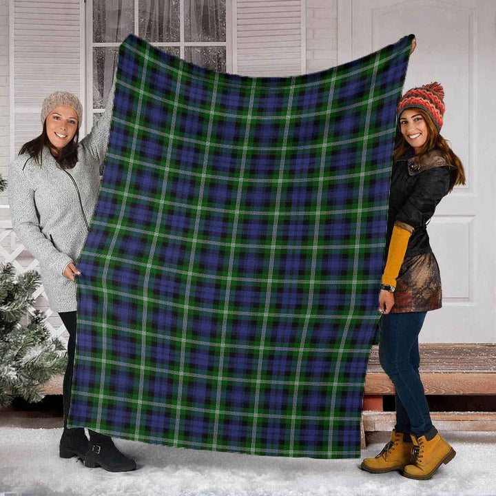 Scottish Baillie Modern Clan Tartan Blanket Tartan Plaid 5