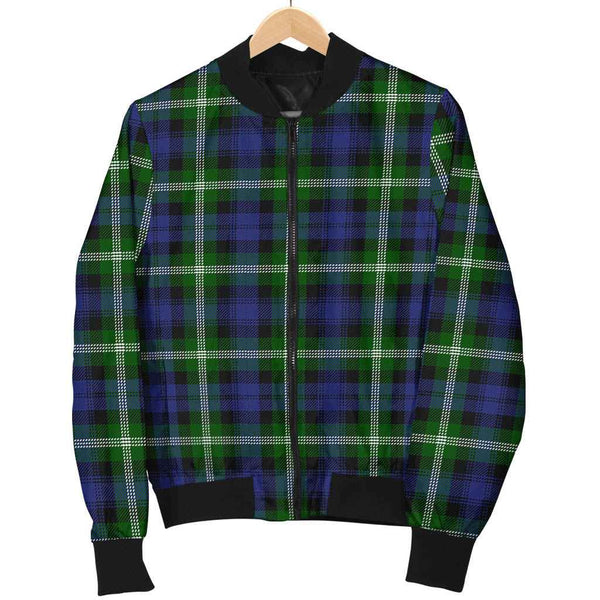 Scottish Baillie Modern Clan Tartan Bomber Jacket Tartan Plaid 1