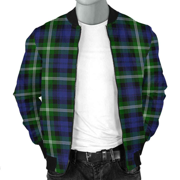 Scottish Baillie Modern Clan Tartan Bomber Jacket Tartan Plaid 2