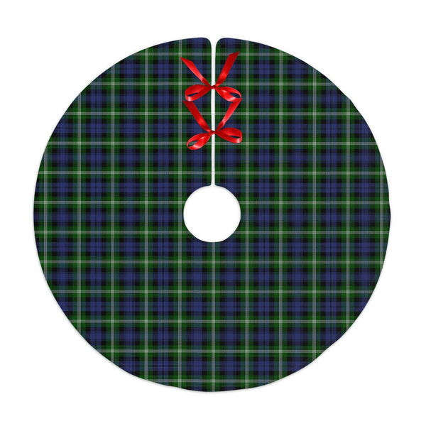 Scottish Baillie Modern Clan Tartan Christmas Tree Skirt No Tassels 1 Tartan Plaid