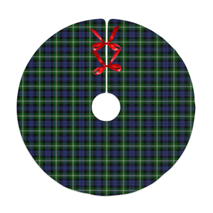 Scottish Baillie Modern Clan Tartan Christmas Tree Skirt No Tassels 1 Tartan Plaid