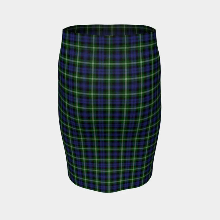 Scottish Baillie Modern Clan Tartan Fitted Skirt Tartan Plaid 4