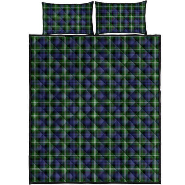 Scottish Baillie Modern Clan Tartan Quilt Bed Set Tartan Plaid 1