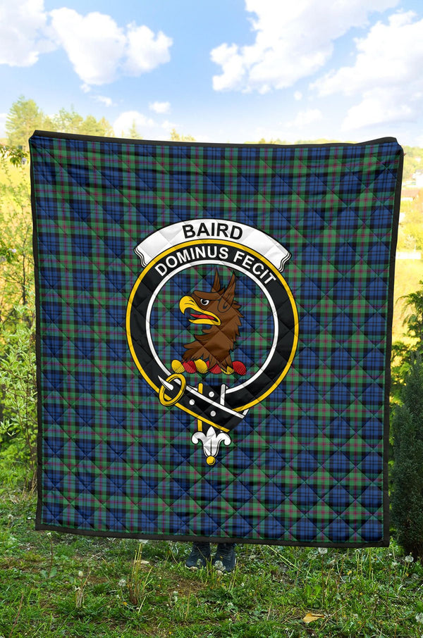 Scottish Baird Ancient Clan Crest Tartan Quilt Tartan Plaid 2