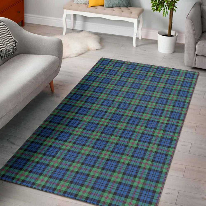 Scottish Baird Ancient Clan Tartan Area Rug Tartan Plaid 1