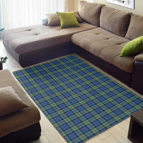 Scottish Baird Ancient Clan Tartan Area Rug Tartan Plaid 2