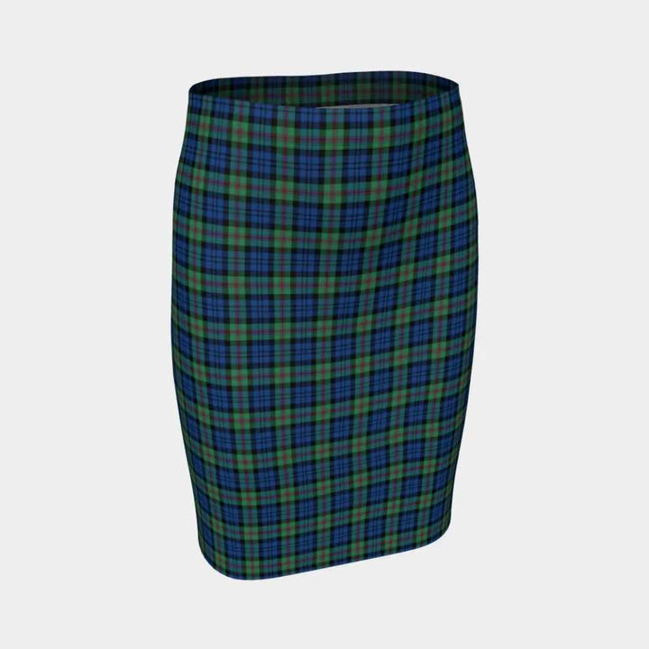 Scottish Baird Ancient Clan Tartan Fitted Skirt Tartan Plaid 1