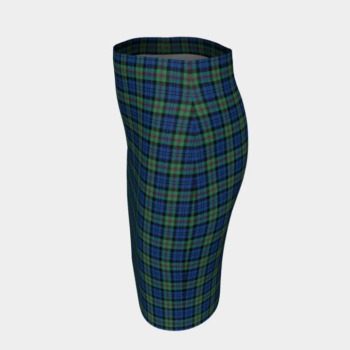 Scottish Baird Ancient Clan Tartan Fitted Skirt Tartan Plaid 2
